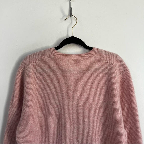 Calme x Johnny Was Ribbed Cashmere Pullover Sweater - Picture 8 of 10